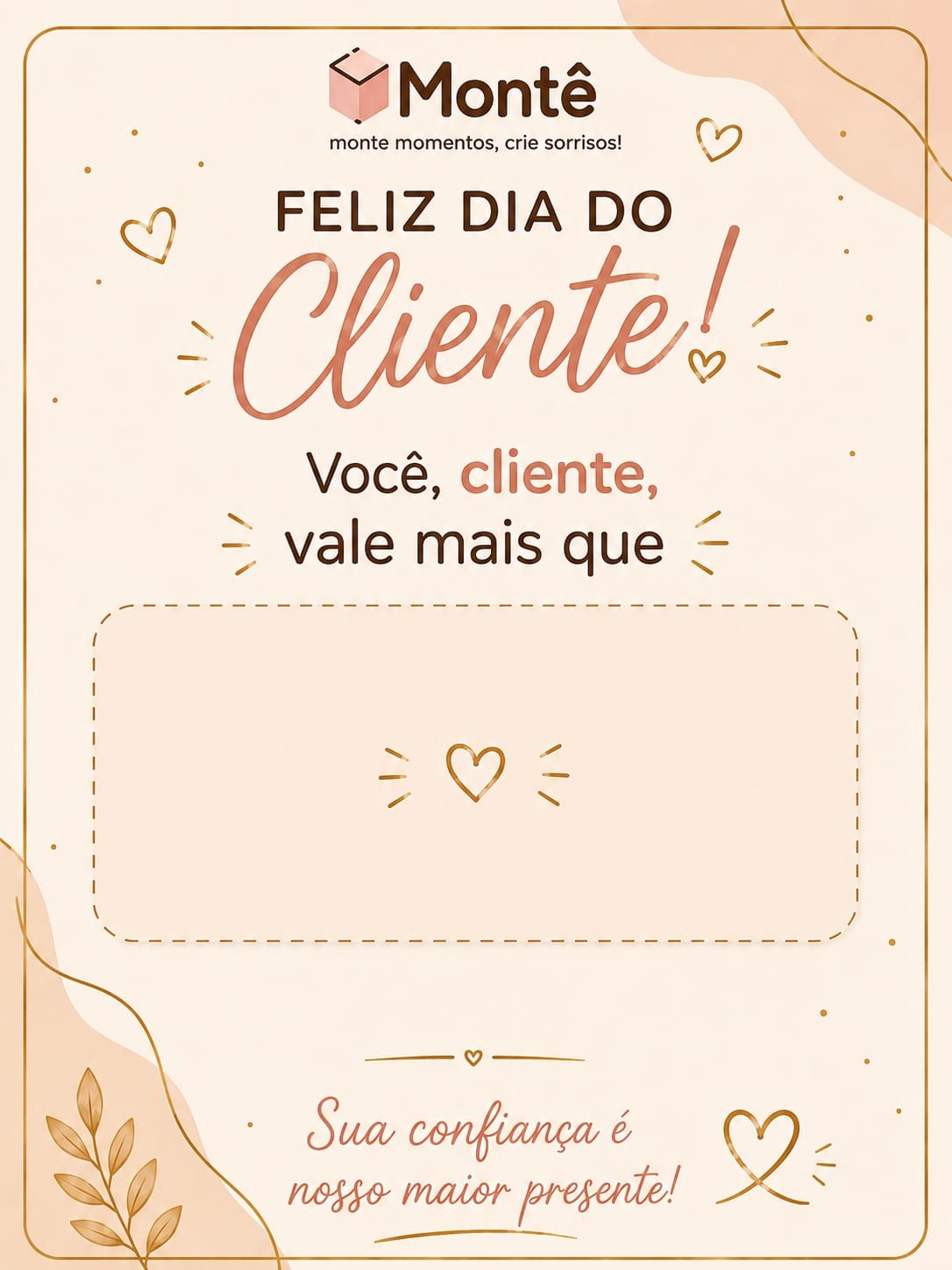 Card Personalizado Espaço Com Doce Feliz Dia Do Cliente 4
