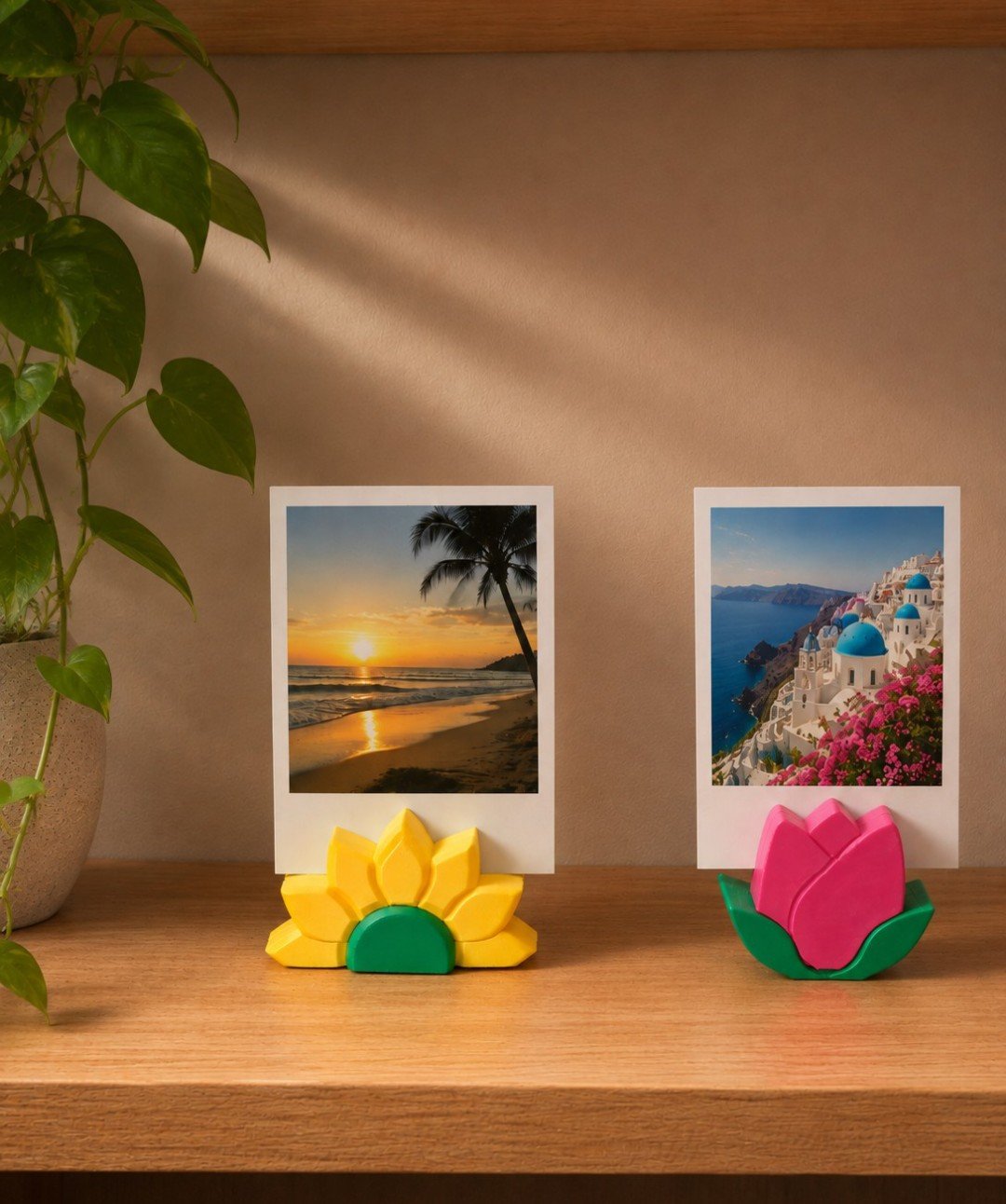 Porta Fotos Com Fotos Impressas Estilo Camera